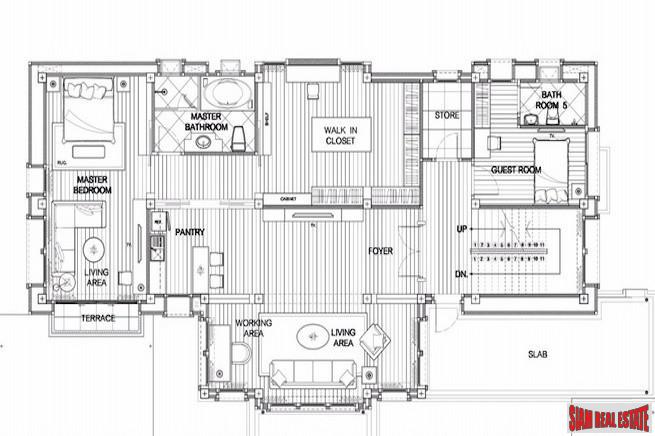 New Modern Five Bedroom Family-Style Home with Rooftop Terrace and 4 Parking Stalls for Sale in Ari-19