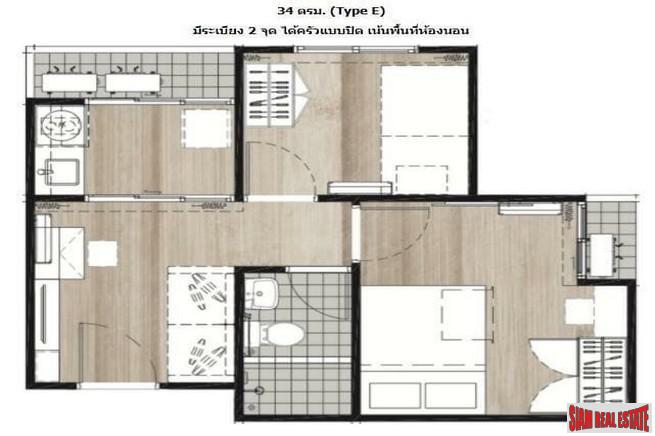 Notting Hill Sukhumvit 105 | Two Bedroom Fully Furnished Condo for Sale in Bangna with Excellent Building Facilities