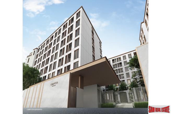 New Modern Low-Rise under Construction at Soi Thong Lor, Close to Phetchaburi Road by Leading Thai Developers - 2 Bed Units-1