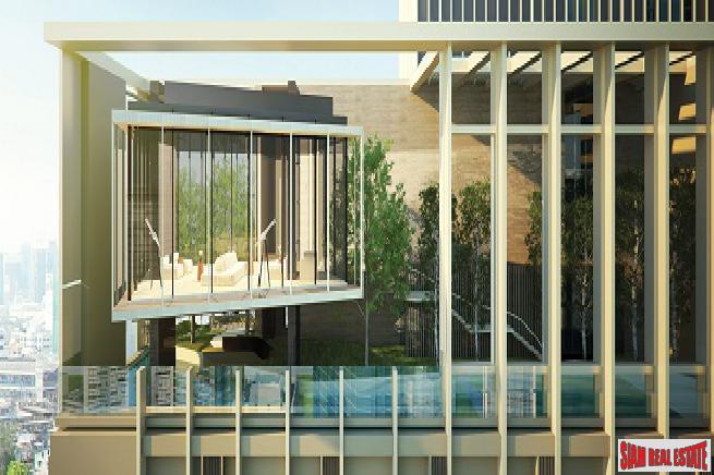 Newly Completed High-Rise Green Condo with 2 Rai of Gardens by Luxury Developers at Sukhumvit 101/1 - 1 Bed Units-7