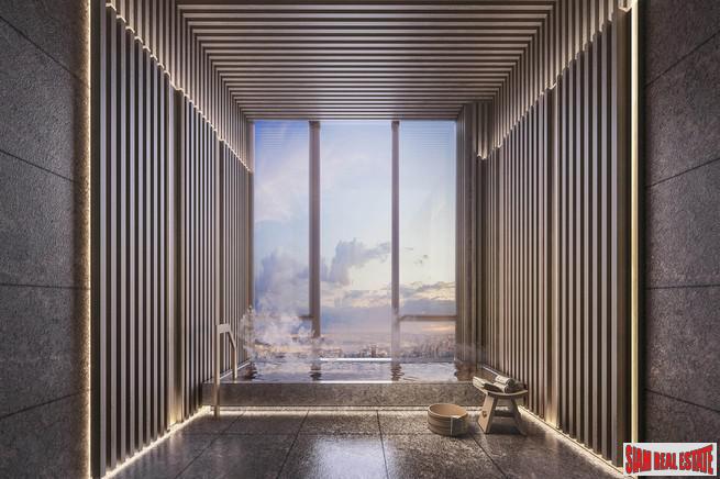 New Ultra Luxury High-Rise on Sukhumvit Road close to BTS Ekkamai - 2 Bed Units-12