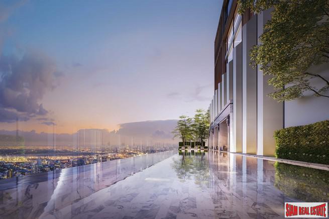 New Ultra Luxury High-Rise on Sukhumvit Road close to BTS Ekkamai - 2 Bed Units-5
