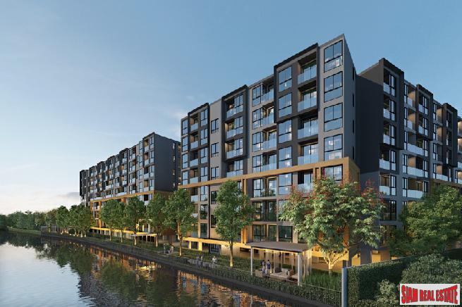 Ready to Move in Resort Style Low-Rise Condo next to Canal at Sukhumvit 50, BTS Onnut - 2 Bed Units - Up to 33% Discount and Full Furnished!-5
