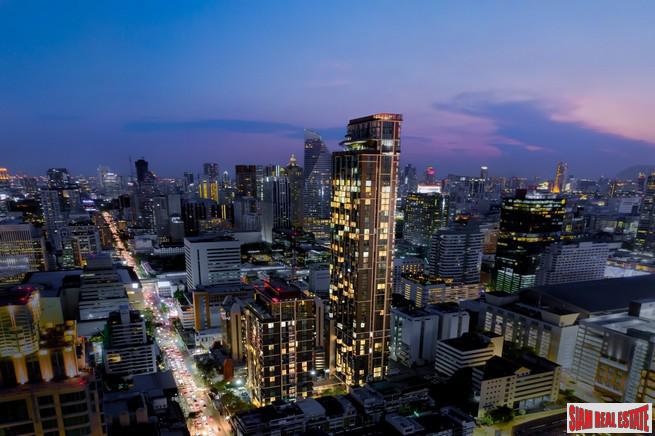 Newly Completed Ultra Luxury High-Rise Condo at Chidlom in the Pathumwan Area - Up to 25% Discount and Rental Guarantee 5% for 2 Years! 1 Bed Units-0