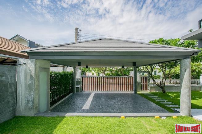 Private Nirvana | Bright Cheerful and Private Two Storey, Four Bedroom House with Garden for Sale in Lat Phrao