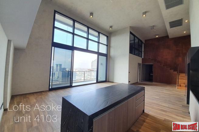 The Lofts Asoke | High Floor Duplex Condo for Sale with Clear City Views-5