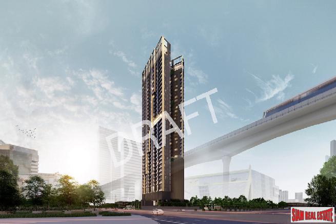 Pre-Launch of Luxury New High-Rise Condo Next to Union Mall and BTS Ha Yaek Ladprao Interchange Station - 1 Bed Units