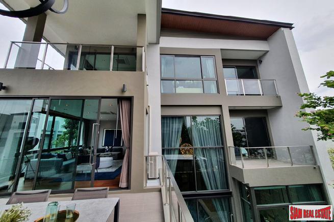 Luxury 5 Bed Show House for Sale in Exclusive Estate with Clubhouse at Bangchak Sukhumvit, close to BTS Phunnawithee
