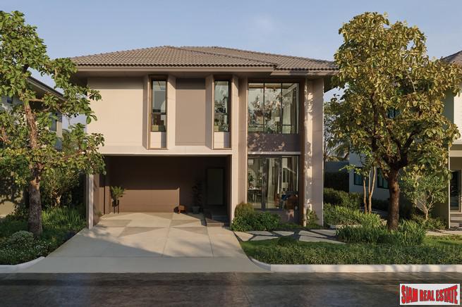 New Secure Estate of Modern Family Homes by Leading Thai Developer close to Suvarnabhumi International Airport - 3 Beds
