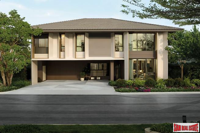 New Secure Estate of Modern Family Homes by Leading Thai Developer close to Suvarnabhumi International Airport - 4 Beds