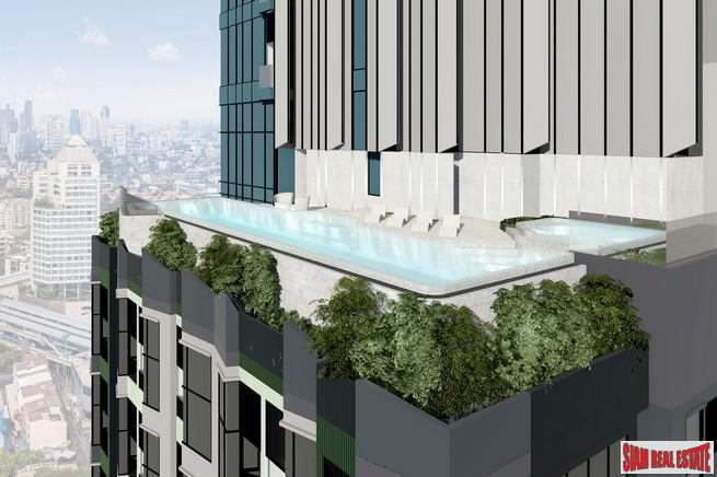 New High-Rise of Loft Duplex Smart Home Condos by BTS Phra Khanong at Rama 4 Road with City and Chao Phraya River Views - 1 Bed Plus Units - Last Few Units Back to Market!-13