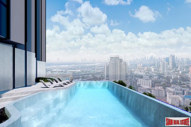 New High-Rise of Loft Duplex Smart Home Condos by BTS Phra Khanong at Rama 4 Road with City and Chao Phraya River Views - 1 Bed Plus Units - Last Few Units Back to Market!-14