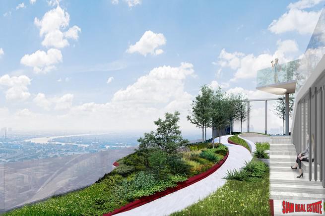 New High-Rise of Loft Duplex Smart Home Condos by BTS Phra Khanong at Rama 4 Road with City and Chao Phraya River Views - 1 Bed Plus Units - Last Few Units Back to Market!-15