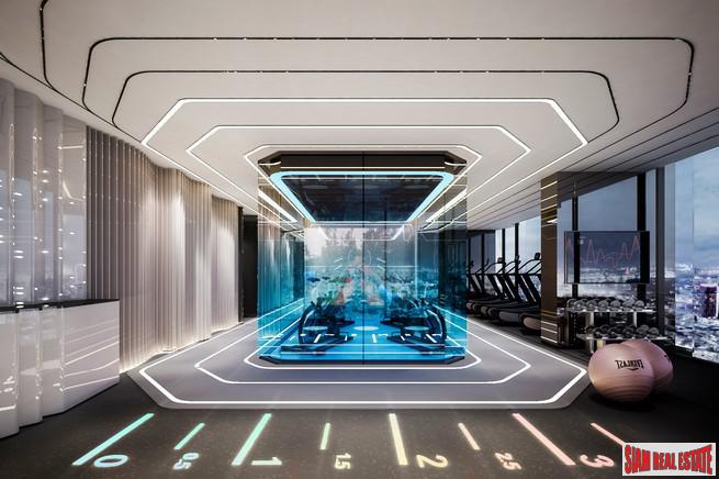 New High-Rise of Loft Duplex Smart Home Condos by BTS Phra Khanong at Rama 4 Road with City and Chao Phraya River Views - 1 Bed Units- Last Few Units Back to Market!-5