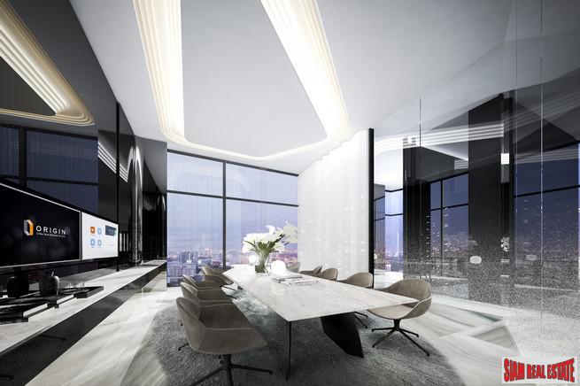 New High-Rise of Loft Duplex Smart Home Condos by BTS Phra Khanong at Rama 4 Road with City and Chao Phraya River Views - 1 Bed Plus Units - Last Few Units Back to Market!-8