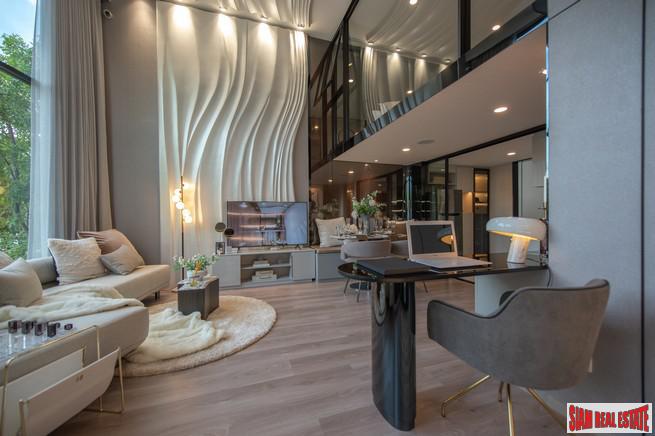 New High-Rise of Loft Duplex Smart Home Condos by BTS Phra Khanong at Rama 4 Road with City and Chao Phraya River Views - 1 Bed Plus Units - Last Few Units Back to Market!-24