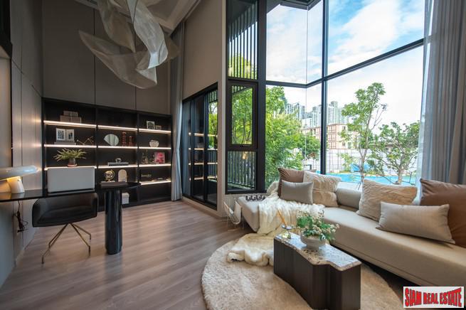 New High-Rise of Loft Duplex Smart Home Condos by BTS Phra Khanong at Rama 4 Road with City and Chao Phraya River Views - 1 Bed Plus Units - Last Few Units Back to Market!-25