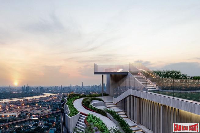 New High-Rise of Loft Duplex Smart Home Condos by BTS Phra Khanong at Rama 4 Road with City and Chao Phraya River Views - 1 Bed Plus Units - Last Few Units Back to Market!-2