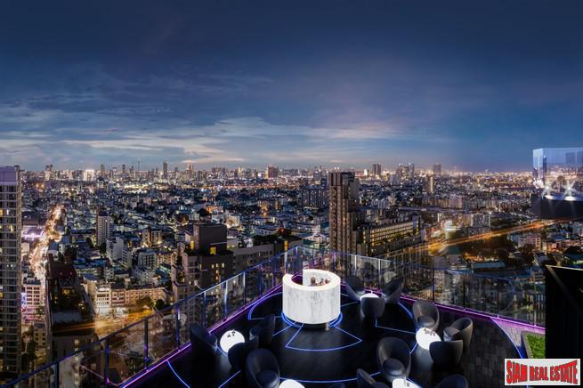 Hot New Luxury High-Rise Condo at the New Central Business District next to MRT Huai Khwang - 1 Bed Plus Units - Free Full Furniture and Discount!-9