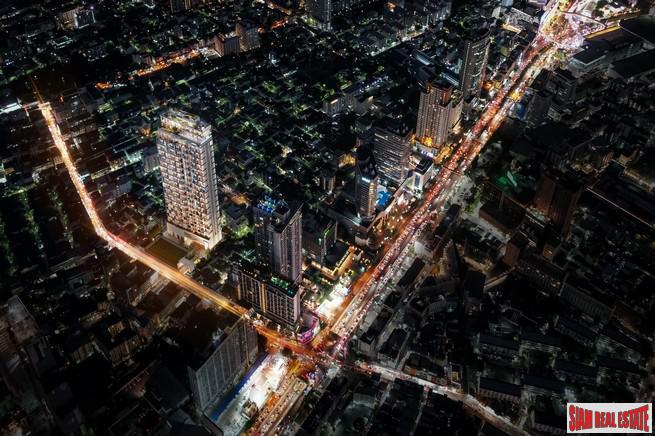 Hot New Luxury High-Rise Condo at the New Central Business District next to MRT Huai Khwang - 1 Bed Plus Units - Free Full Furniture and Discount!-12