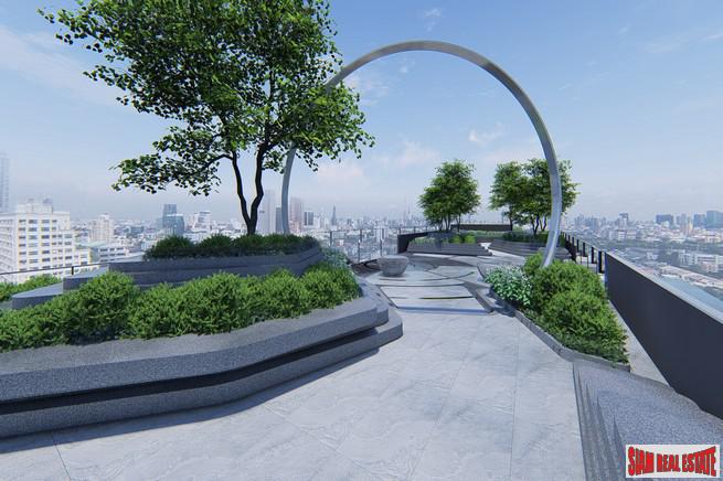 Hot New Luxury High-Rise Condo at the New Central Business District next to MRT Huai Khwang - 1 Bed Plus Units - Free Full Furniture and Discount!-15