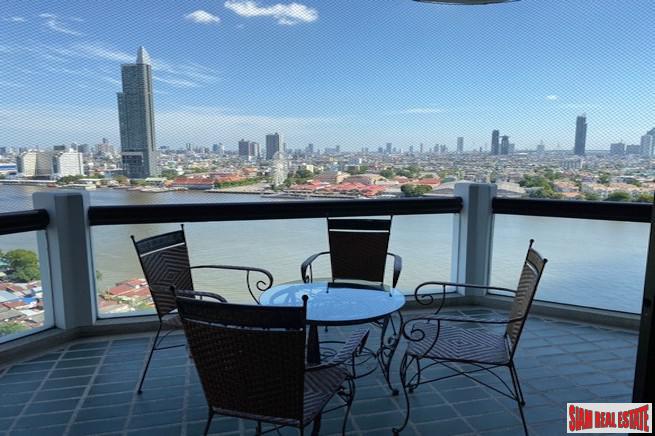 Tridhos City Marina | Superior River Views from this Three Bedroom Condo in Charoen Nakron-0