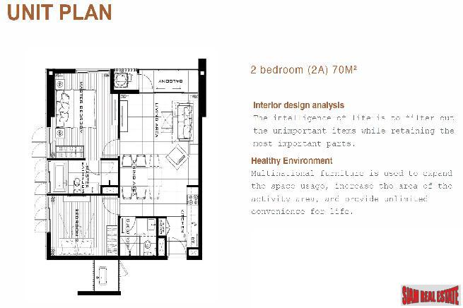 Newly Completed Luxury High-Rise Condo at Sukhumvit 31, Phrom Phong - 1 Bed Units - Large discounts available!-15