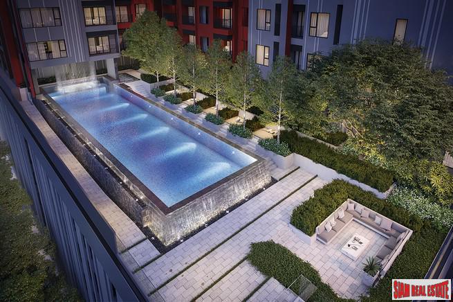 Nearing Completion is this High-Rise Condo with Huge Facilities and Unique Designs only 300 metres to MRT Phra Ram 9, Rama 9 Road - 1 Bed Units-15