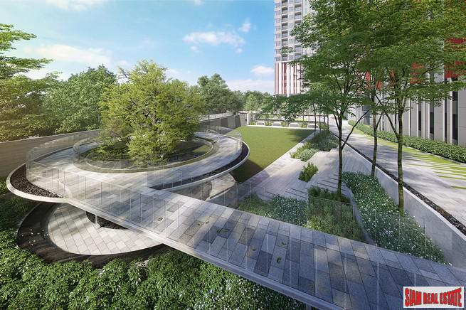 Nearing Completion is this High-Rise Condo with Huge Facilities and Unique Designs only 300 metres to MRT Phra Ram 9, Rama 9 Road - Studio Units-5