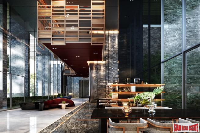 Nearing Completion is this High-Rise Condo with Huge Facilities and Unique Designs only 300 metres to MRT Phra Ram 9, Rama 9 Road - 1 Bed Units-8