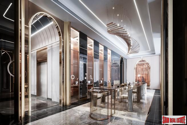 Hot New Luxury High-Rise Condo at the New Central Business District next to MRT Huai Khwang - 1 Bed Units - Free Full Furniture and Discount!-2