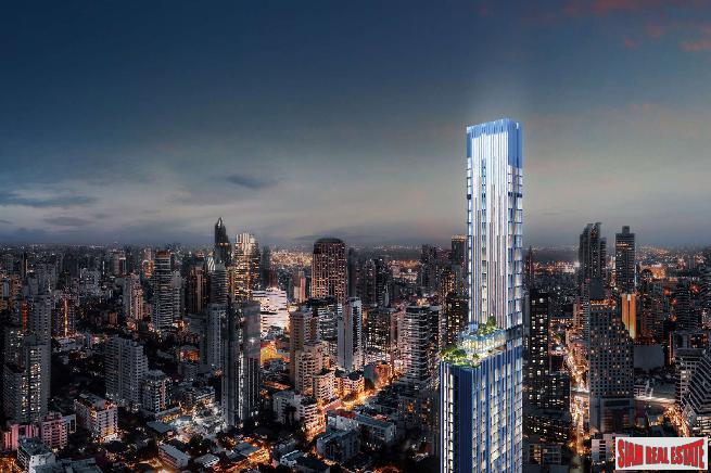 Penthouse Units at New Exciting High-Rise Condo at Asoke - 98.9 Sqm-1