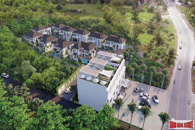 Exclusive New Three Bedroom Pool Villas and Commercial Units in Private Cherng Talay Estate-1