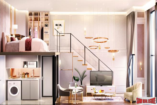 Pre-Launch of New High-Rise Loft Condo Unit at Ramkhamhaeng - Triple Station - 1 Bed Loft Units-4