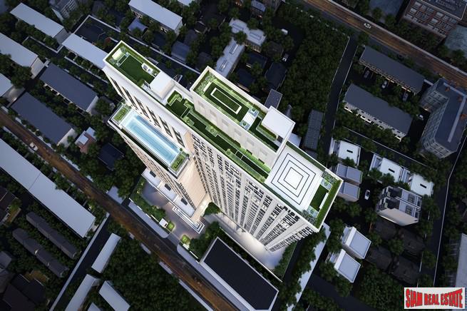 New Luxury Neo Classic Designed High-Rise at Charoennakorn close to Icon Siam, BTS Gold Line and the Riverside - 1 Bed Plus Units - BitCoin Accepted as Payment-3