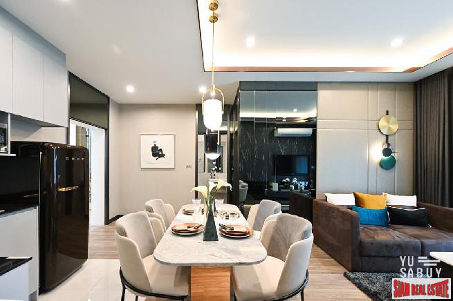 New Luxury Neo Classic Designed High-Rise at Charoennakorn close to Icon Siam, BTS Gold Line and the Riverside - 2 Bed Units - BitCoin Accepted as Payment-24