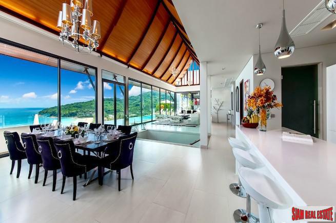 Villa Paradiso | Spectacular Five Bedroom Designer Pool Villa with Amazing Sea and Naithon Beach Views-6