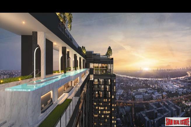 Exclusive New High-Rise Condo Launch by Leading Developers with River, Park and City Views at Rama 4 Road by Asoke and Phrom Phong -2 Bed Loft - Only 12% Down-Payment!