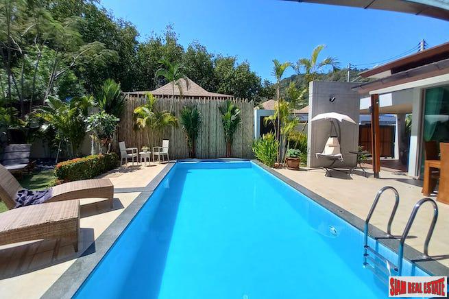 Bamboo Garden Villa | Sunny & Spacious Three Bedroom House with Private Swimming Pool for Rent in Rawai-0