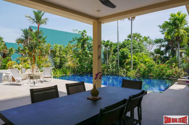 Spacious Single Storey Five Bedroom Pool Villa with Roof Terrace for Sale in Chalong-3