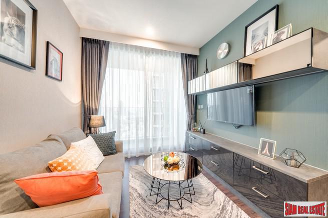 Ready to Move in Smart Green High-Rise Condos with Commercial District and IT Hub on Sukhumvit Road, BTS Punnawithi - 1 Bed Units-2