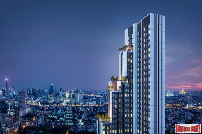 New High-Rise Condo by Leading Thai Developers at the Trendy Area of Ari, only 100 metres to the BTS - 2 Bed Units