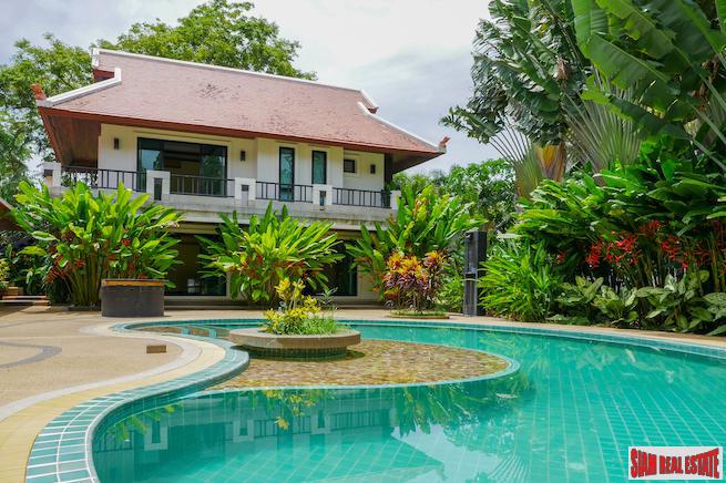 Baan Bua | Seven Bedroom Thai Style Compound for Sale in an Exclusive Nai Harn Estate