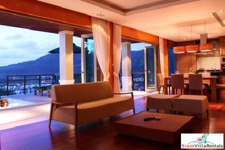 Opulent Three Bedroom Pool Villa in Kamala for Rent with Sea View